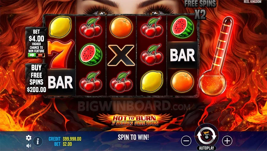 Hot to Burn 7 Deadly Free Spins pg slotเว็บตรง slot pg